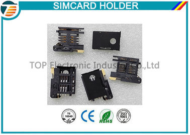 carte PCB de 3.0mm montant le porte-cartes de SIM avec la libération TOP-SIM05 de bouton