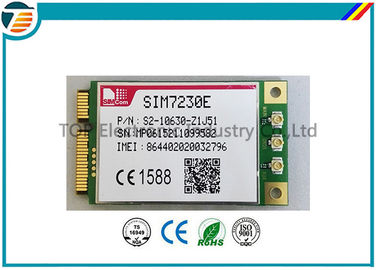 Module sans fil de PCIE 4G LTE de SIMCOM SIM7230E avec MDM9225 la petite taille du jeu de puces 3.3V