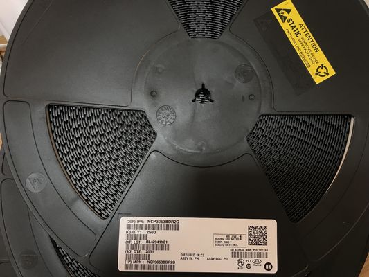 NCP3063BDR2G : Régulateur à découpage abaisseur 1,5 A, entrée large 3 V-40 V, fréquence fixe 150 kHz, faible chute de tension, boîtier SOIC-8, arrêt thermique, limitation de courant cycle par cycle, haut rendement