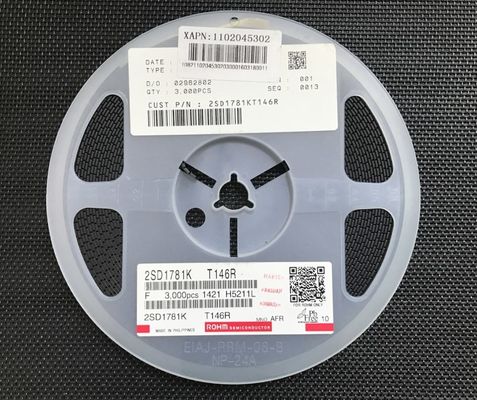 2SD1781K Transistor NPN à haute tension (3A) et à basse tension pour les applications de commutation de puissance Transistor NPN ultra fiable avec dissipation de puissance de 10W et vitesse de commutation rapide