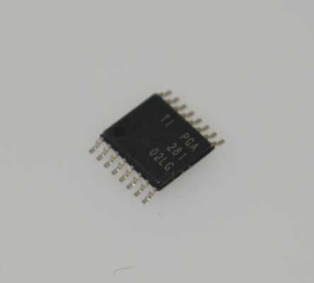 PGA281AIPWR Amplificateur de gain programmable de précision 0,1-1000x Gain 10MHz BW ± 18V Apport 0,025% Erreur de gain TSSOP-16 -40 °C à +125 °C