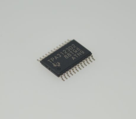 TPA3123D2PWPR Amplificateur Classe D 15W Stéréo 92% d'efficacité 8-26V Large entrée Protection thermique Faible THD+N Démarrage sans bruit Compact TSSOP-28 EMI réduit Audio Hi-Fi