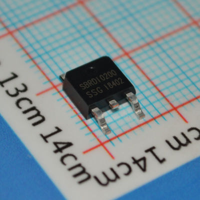 SBRD10200TR 100V 20A pont rectificateur SBR avec faible Vf haute efficacité <155°C TJ surge classé AEC-Q101 Qualifié pour les moteurs motorisés brossés automobiles et industriels