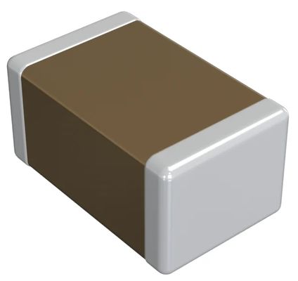 GRM188R71C222KA01D 2.2nF MLCC 16V - Diélectrique X7R, boîtier 0603, tolérance 10% - Performances stables en haute fréquence, idéal pour les circuits de filtrage et de résonance.