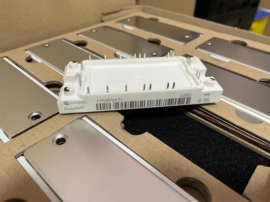 FP50R12KT4 1200V 50A PIM Module IGBT TRENCHSTOPTM IGBT4 Faible perte de commutation Réctificateur intégré et plaque de base de frein en cuivre NTC Haute fréquence de commutation pour les moteurs et le climatiseur