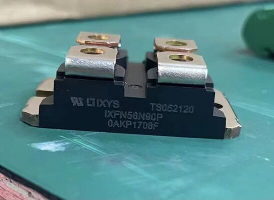 IXFN56N90P 900V 56A N-Channel MOSFET ultra-faible Rds ((on) 135mΩ HiPerFETTM Polar Technology Diode de corps rapide basse Qg Commutation à grande vitesse SOT-227B Paquet pour les UPS et les entraînements