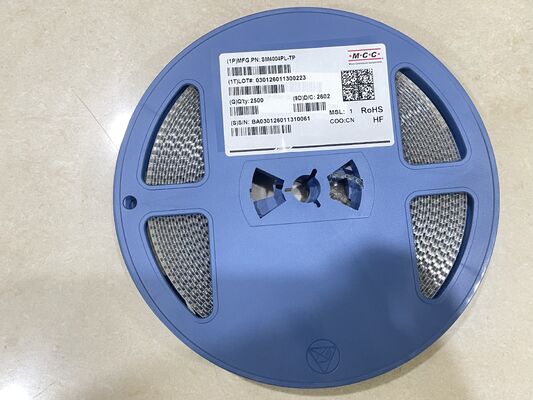 SM4004PL-TP Diode à usage général 400V 1A Faible VF 1.1V Faible fuite 5µA Fort courant de surtension 30A SOD-123FL -65°C à 175°C Conforme RoHS pour alimentations et éclairage LED