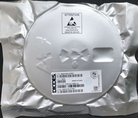 AZ431AN-ATRE1: régulateur de déviation de haute précision, réglable de 1,24 V à 18 V, faible dérive de température, tolérance de 0,5%, paquet SOT-23, large plage de fonctionnement (-40 °C à +125 °C), faible bruit de sortie, rentable