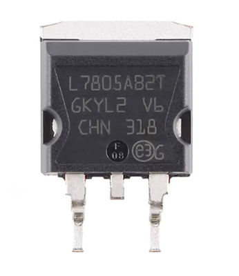 L7805ABD2T-TR 5V 1.5A Régulateur de tension fixe TO-263-3 D2PAK (2 conduits + onglet) TO-263AB Package Protection thermique et contre les courts-circuits ±2% Tolérance de sortie -40°C à +125°C