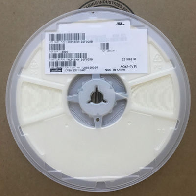 NCP18XH103F03RB: 10kΩ Thermistore NTC, 0603 Taille, précision ±1%, -40°C à +125°C, puissance de 100 mW, AEC-Q200