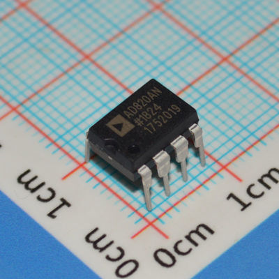 AD820AN Amplificateur opérationnel de précision 5 MHz, alimentation ±18V, décalage 3mV, courant de polarisation 1μA, DIP-8, -40°C à +85°C