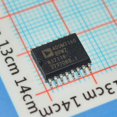ADUM3160BRWZ Isolateur USB 2,5 kV, pleine/basse vitesse 16 Mbps, 3 V-5,5 V, SOIC-16, -40 °C à +105 °C