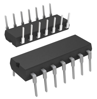IR2110PBF Circuit intégré 600V Conducteur haute-basse 2A Courant de pointe 10V-20V Logique 500ns Rise Time Package / Case 14-DIP (0,300", 7,62mm) -40°C à +125°C