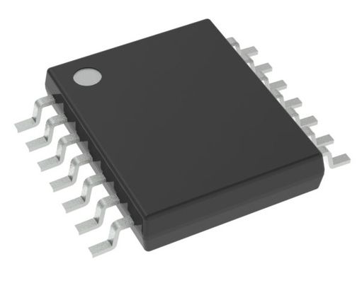 TLC374CPWR Quad CMOS Comparateur 2μs Réponse 2,7-16V Apport 1mV Décalage de sortie Push-Pull TSSOP-14 -40°C à +125°C
