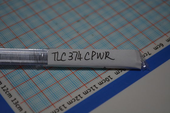 TLC374CPWR Quad CMOS Comparateur 2μs Réponse 2,7-16V Apport 1mV Décalage de sortie Push-Pull TSSOP-14 -40°C à +125°C
