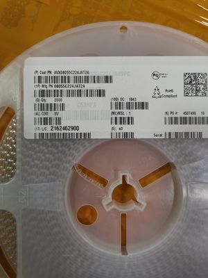 08055C224JAT2A 220nF MLCC 50V, X7R ± 5% Tol 0805 -55°C à +125°C Faible RSE