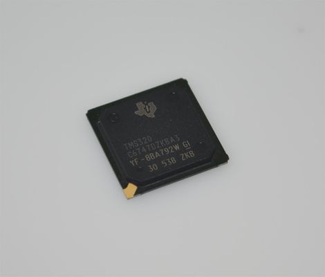 TMS320C6747DZKBA3 456MHz DSP double cœur 3648MBPS 32KB Cache L1 256KB RAM BGA-256 -40°C à +100°C DSP industriel