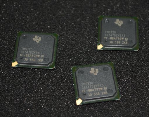 TMS320C6747DZKBA3 456MHz DSP double cœur 3648MBPS 32KB Cache L1 256KB RAM BGA-256 -40°C à +100°C DSP industriel