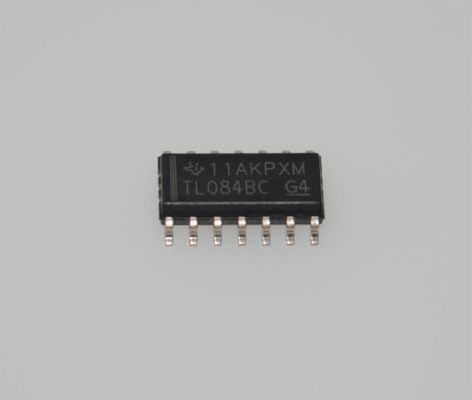 TL084BCDR Quad JFET-Input Op Amp 4MHz Largeur de bande 13V/μs Taux de dérapage ±18V Apport 3pA Bias d'entrée SOIC-14 -40°C à +125°C