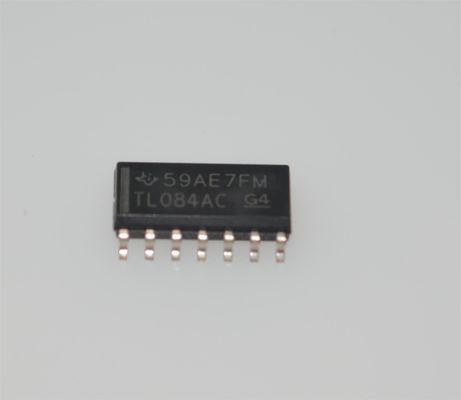 TL084ACDR Amplificateur Opérationnel JFET de Précision Quad 4MHz BW Vitesse de Balayage 13V/μs Alimentation ±18V Biais d'Entrée 3pA SOIC-14 -40°C à +125°C