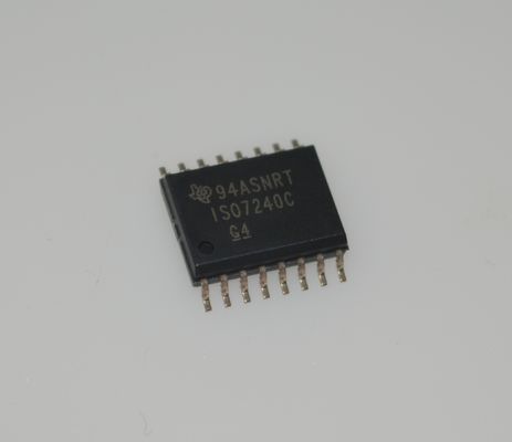 Isolateur numérique à 4 canaux ISO7240CDWR à 100 Mbps Vitesse élevée CMTI (50 kV/μs) Large portée d'alimentation (3V-5.5V) Faible puissance Protection ESD robuste et paquet SOIC-16