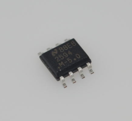 LM2594MX-5.0/NOPB Convertisseur abaisseur 5 V 500 mA avec large plage d'entrée 4,5 V-40 V, 80 % d'efficacité, faible courant de veille, arrêt thermique, boîtier TO-263 facile à utiliser et sortie fixe stable