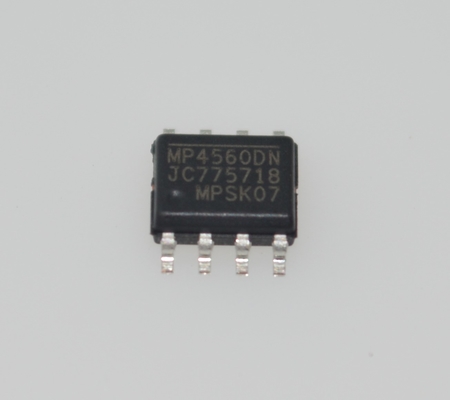 MP4560DN-LF Convertisseur abaisseur à haut rendement 60V 5A avec entrée large 4.5-60V, sortie à fréquence réglable 500kHz, protection contre les surintensités, arrêt thermique et boîtier DFN compact