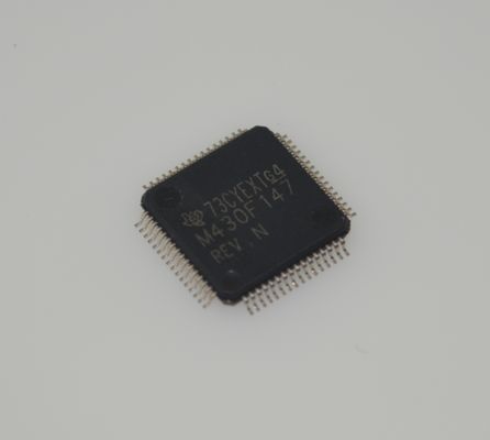 MSP430F147IPMR MCU ultra-basse consommation 16 MHz avec 32 Ko de Flash, 1 Ko de RAM, ADC 12 bits, minuteries 16 bits, UART/SPI/I2C, fonctionnement 1,8-3,6 V et boîtier LQFP 64 broches