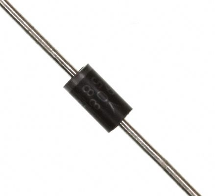 1N5819 Diode Schottky 1A/40V basse fréquence (0,6V) Commutation rapide Haute efficacité Basse perte de puissance DO-41 Package -65°C à +125°C Plage idéale pour la protection de la polarité et les convertisseurs CC-CC