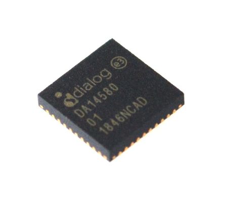DA14580-01AT2 SoC Bluetooth 5.0 avec ultra-faible consommation électrique 2.5x2.5 mm Taille ARM Cortex-M0 Durée de vie de la batterie longue Sécurité multi-protocole et conception IoT abordable