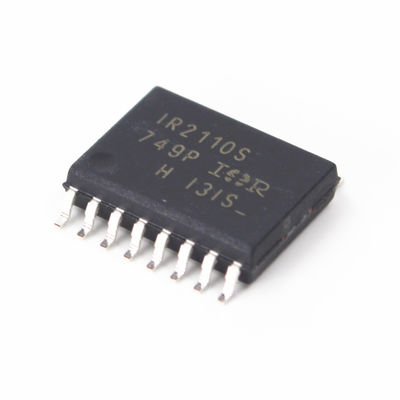 IR2110STRPBF - Driver MOSFET 600V/1200V, 2A crête, rapide, commutation 100ns, UVLO, entrées CMOS/LSTTL, SOIC-16, idéal pour entraînements de moteurs et onduleurs
