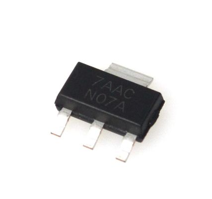 LM317AEMP LDO ajustable 1,5 A, sortie 1,2 V-37 V, précision ±1 %, protection thermique, qualité industrielle (-40°C à +125°C), boîtier TO-252