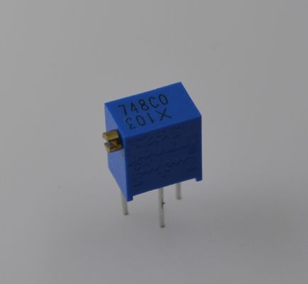 3266X-1-103LF 10KΩ Trimmer 1/4W Puissance 300V Tension Nominale ±10% Tolérance Construction Cermet Montage CI Réglage Fiable pour Circuits de Précision
