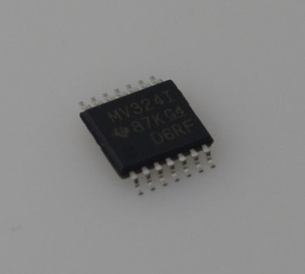 LMV324IPWR Quad Op-Amp à faible coût avec sortie rail-to-rail 1.1MHz Largeur de bande faible IQ (24μA/amp) 2,7-5,5V Opération Petit paquet TSSOP-14 -40°C à 125°C Portée Protection ESD et rejet EMI élevé