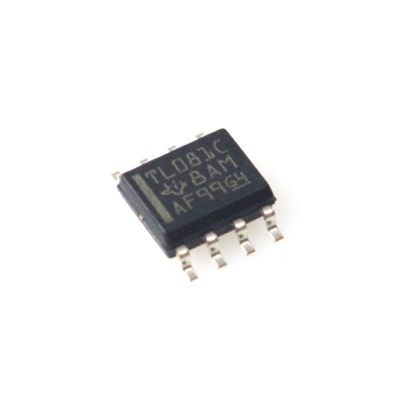 TL081CDR Op-Amp haute vitesse JFET-Input avec bande passante 3MHz 13V/μs Taux de glissement Bruit faible Large ± 18V Apport haute Z Input & Industrial Temp Range pour les circuits analogiques de précision