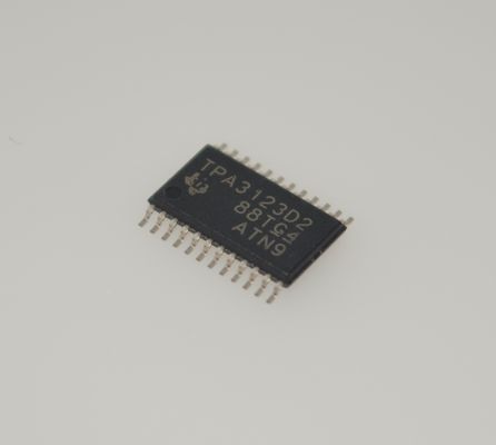 TPA3123D2PWPR Amplificateur Classe D 15W Stéréo 92% d'efficacité 8-26V Large entrée Protection thermique Faible THD+N Démarrage sans bruit Compact TSSOP-28 EMI réduit Audio Hi-Fi