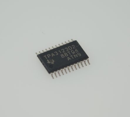 TPA3123D2PWPR Amplificateur Classe D 15W Stéréo 92% d'efficacité 8-26V Large entrée Protection thermique Faible THD+N Démarrage sans bruit Compact TSSOP-28 EMI réduit Audio Hi-Fi