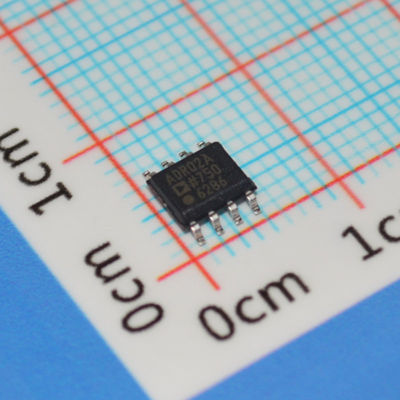 ADR02ARZ Précision 5,0V Voltage de référence Bruit ultra-faible 4μVpp 0,02% Précision initiale 3ppm/°C Dérive 10mA Sortie 1,2V à 15V