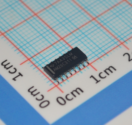 AM26C31IDR à grande vitesse 32Mbps RS-422/RS-485 Différentiel pilote 4 canaux ±15kV Protection ESD Large 3V à 5.5V Apport -40°C à +125°C Faible puissance et qualité industrielle