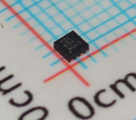 BQ294701DSGR-Cell Li-Ion Protector with Over/Undervoltage Detect 2ion 1µA Current 3.6V-10V Range 1ms Response Thermal Shutdown & DSBGA Package
