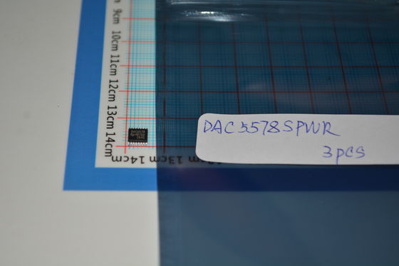 DAC5578SPWR Convertisseur Numérique-Analogique 8 canaux 10 bits avec interface I2C, faible consommation (0,5 mA), alimentation 2,7 V - 5,5 V, sortie rail-à-rail, remise à zéro à la mise sous tension et petit boîtier TSSOP
