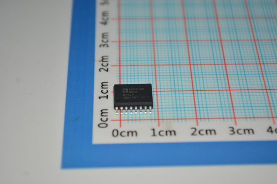 ADM2486BRWZ Isolated RS-485 Transceiver 500kbps 2.5kV Isolation ±15kV ESD 3V/5V Logic High CMR Industrial Temp for PLC/Motor Control