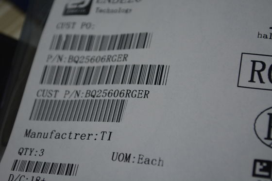 BQ25606RGER 3A IC de charge rapide avec 3,9V-14V entrée I2C contrôle 30V OVP NVDC chemin d'alimentation 3mm × 3mm QFN 92% efficacité MOSFET intégrés et régulation thermique