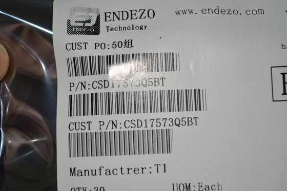 CSD17573Q5BT MOSFET NexFET™ canal N 40 V avec RDS(on) de 1,7 mΩ, courant de 75 A, température nominale de 175°C, faible Qg, boîtier SON 5 mm×6 mm, qualifié AEC-Q101 et conception sans plomb