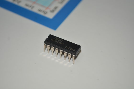 Récepteur RCV420JP de précision alimenté en boucle 4-20mA avec sortie de tension de précision 0,1% Référence intégrée Ultra-faible dérive et bruit pour systèmes industriels robustes