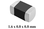 AMCV-0603-5R5-C101N-T Inductance RF multicouche 0603 de 5,5 nH avec une tolérance de 5%, SRF à 100 MHz, DCR de 0,15 Ω, facteur Q élevé, emballage sur bande et bobine pour circuits haute fréquence