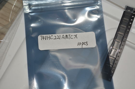 74VHC221AMTCX Multivibrateur double monostable avec fonctionnement 2-5,5V 5.5V-tolérance des entrées 25mA sortie Drive <10ns largeur d'impulsion fonction de réinitialisation faible consommation d'énergie et TSSOP-16 Package