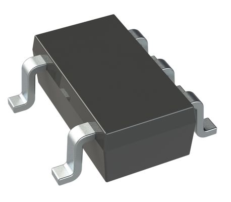 AP2821KTR-G1 36V 2A Interrupteur de charge monocanal Ultra-bas 60mΩ Rds(on) Logique 1.2V à 5.5V Démarrage rapide 20μs Blocage du courant inverse réel Protection thermique et contre les surintensités -40°C à +125°C