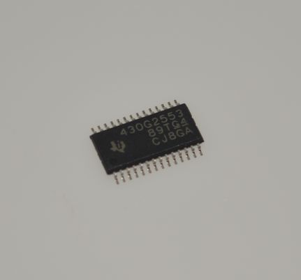 MSP430G2553IPW28R: 16MHz 16-bit Ultra-Low-Power MCU with 16KB Flash, 512B RAM, 10-bit ADC, Timer, UART/SPI/I2C, On-chip Emulation and Extended Temp Range for Embedded Systems