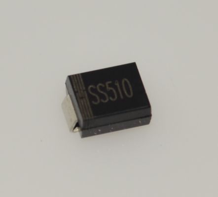 SR510 Schottky Barrier Rectifier 5A 20V Low VF High Efficiency Ultra-Fast Switching Low Power Loss High Current Capability DO-201AD Package for SMPS & Polarity Protection